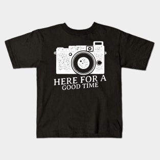 Good time with Camera Kids T-Shirt